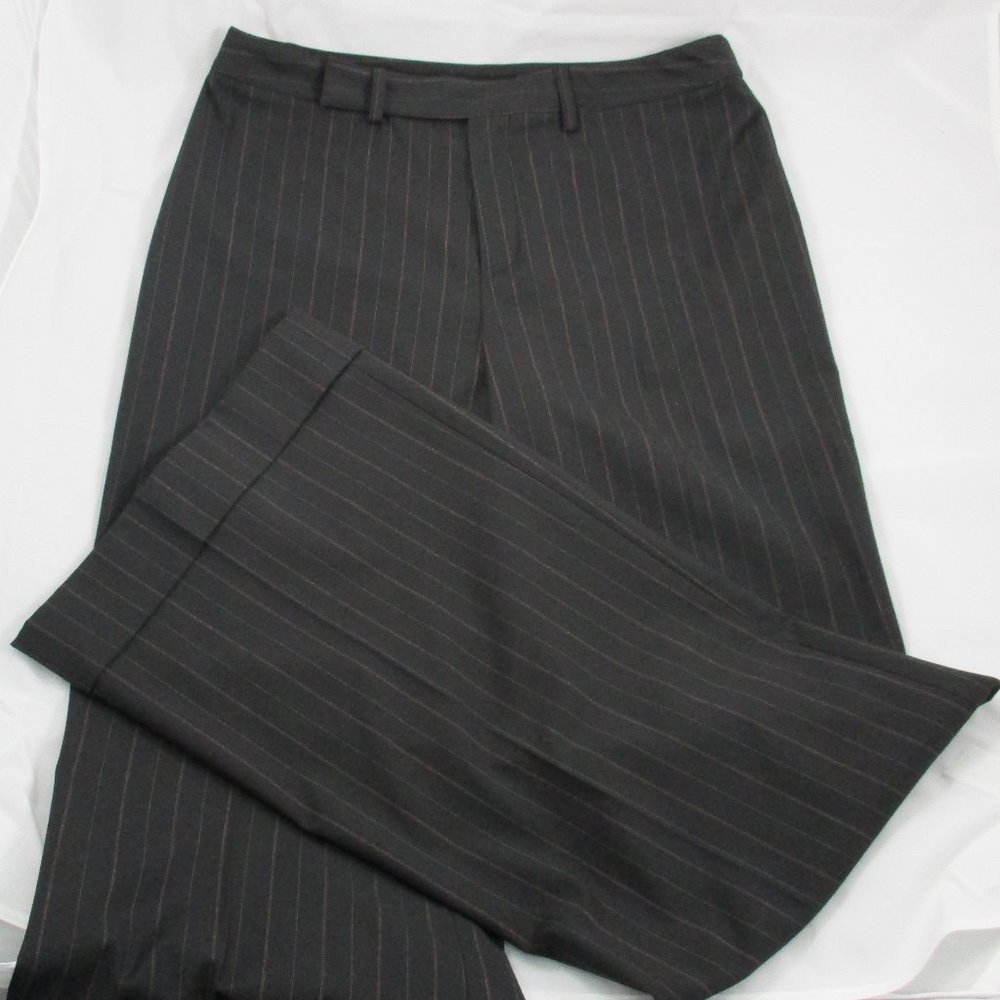 Nine West Black Pin Stripe Pants - Size 2